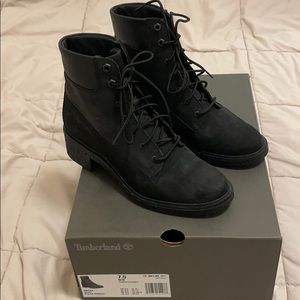 Timberland Brenda Lace-up Leather Boot Size 7.5